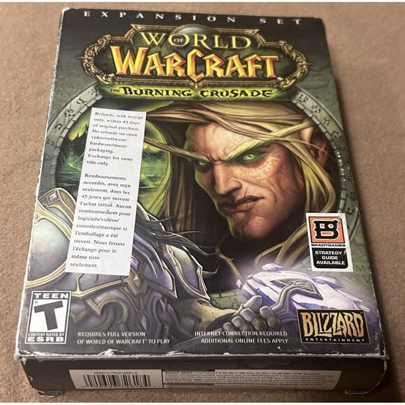World of War craft The Burning Crusade Expansion PC Game 2007 - Picture 1 of 9